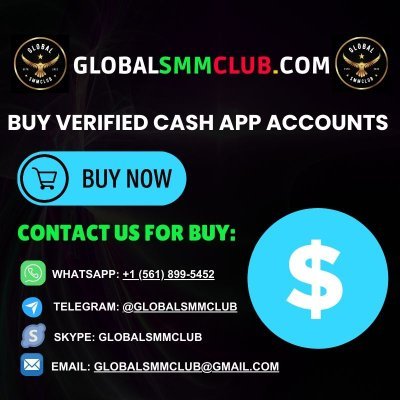 Buy Verified Cash App Accounts
24 Hours Reply/Contact
Email: globalsmmclub@gmail.com
WhatsApp: +1 (561) 899-5452
Skype: Globalsmmclub
Telegram: @globalsmmclub