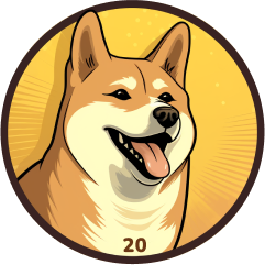 #DOGE20 isn't a typical Shiba Inu-inspired token. Upholding Dogecoin's 
