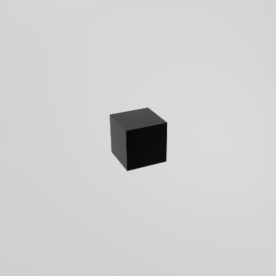 Just a default cube. Nothing more, nothing less.