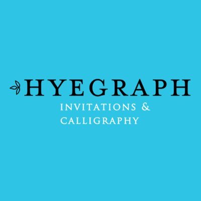 hyegraph's profile picture. We Specialize in Custom Wedding Invitations, Save The Dates, Holiday Cards and Personalized Stationery ~ Digital Calligraphy for Envelopes, Place Cards & Menus.