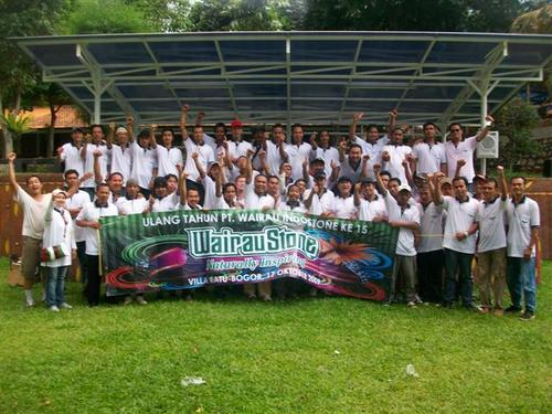 wairaustone's profile picture. Produsen Batu Alam Buatan (Manufactured Stone) dari bahan beton/concrete. Telah diproduksi di Indonesia di bawah lisensi dari New Zealand.