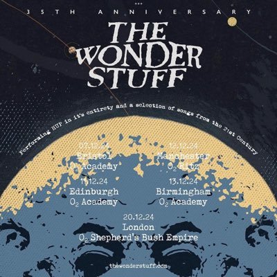 The Wonder Stuff - official twitter.  December 2024 Tour now on sale. https://t.co/9i7asDh3y9