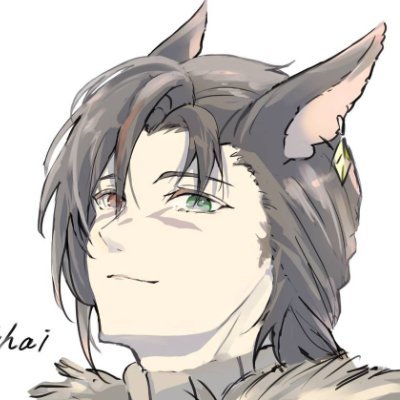 @Chai16491411のff14垢/2024.02.21開始/自機はChai'a Wolndara（カイ君）/素敵なアイコンは@Tsukinaga_kuu様に頂きました🙏/©SQUARE ENIX