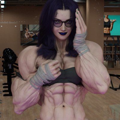 Muscle girls 3d artist , I make commissions, ask by DM
🇪🇸🏳️‍🌈♀️ She/Her

Open DM
https://t.co/Px1WKuwYhB
(open commissions) (1/5)