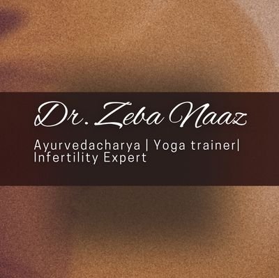 Doctor Zeba Naaz
https://t.co/SdtpYJ41NY,BAMS
YOGA TRAINER
Diet& lifestyle consultant 

Metabolic Disorder Expert
Pcos, Pcod Cyst Fertility Thyroid, Diabetes,Obesity