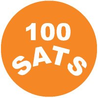 100SATS(@100_sats) 's Twitter Profile Photo