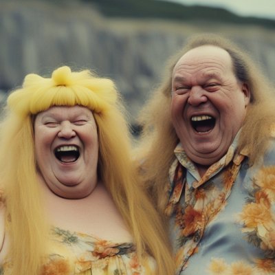 Hello everyone! We are a lovely couple of mature trans ladies, Royanne 'Chubby' Brown and Bernadette Manning.

Proprietors of the sauciest B&B in Blackpool! xxx