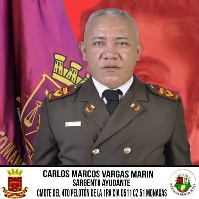 CMDTE DEL 4TO PELOTÓN DE LA 1RA CIA DEL D511 CZ51 MONAGAS