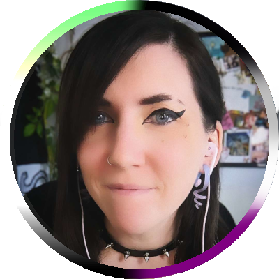 🌈she/her. bi, demi aro ace. 30s. 
🍓Fruities and Trepies team on twitch. 
🎮RPGs. Retro. Horror. Cozy.
💚Anxiety. Mental health warrior.