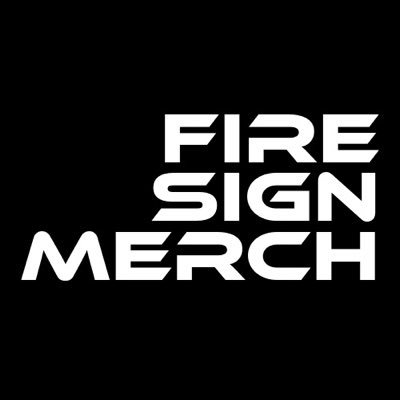 Fire Sign Merch offers high quality screenprinting, heat press, embroidery, and fulfillment.