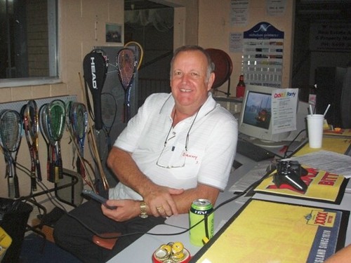 I run a Squash and Fitness Centre with my son who is a professional Squash player.