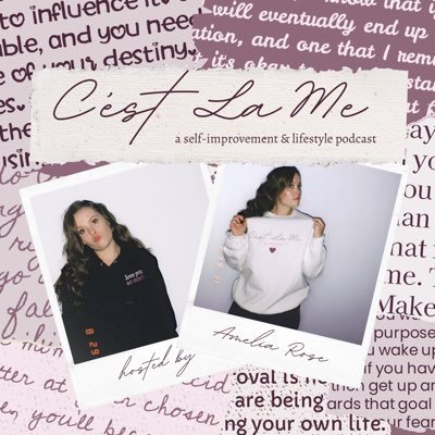 🎙️podcast by @itsmeameliarose 💜 girl talk, advice & personal stories ✨ new episodes on Wednesdays 🎧 known for Taylor Swift podcast projects ✌🏻