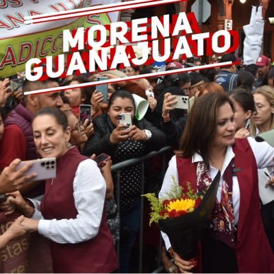 🇲🇽Vamos en Unidad #Morena Con Honestidad Compromiso y Amor por el Pueblo ❤️Tod@s con ❤️Guanajuato #ClaudiaPresidenta By : @aliadosredes @eugeniomv