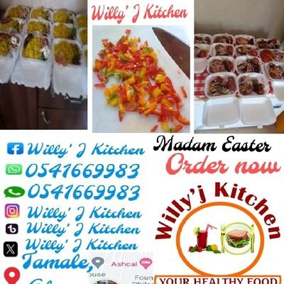 Willy'J kitchen, we offer fast food delivery service both breakfast & Lunch to your door step