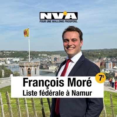 Juriste bilingue, Namurois, 7e de la liste fédérale de la N-VA à Namur, ❤️publiekrecht politiek en diplomatie.