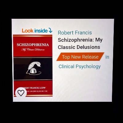 I have written 4 books on schizophrenia. My new book, “Schizophrenia: My Classic Delusions”, is just newly released. Kindly find it everywhere.