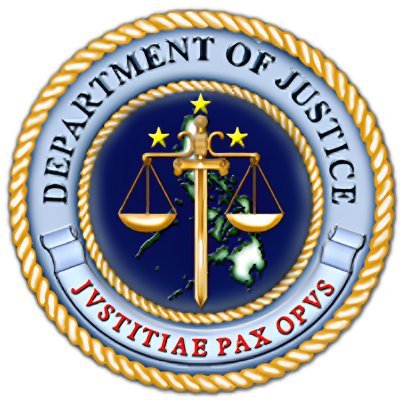 Official Twitter Account of the Department of Justice, Republic of the Philippines