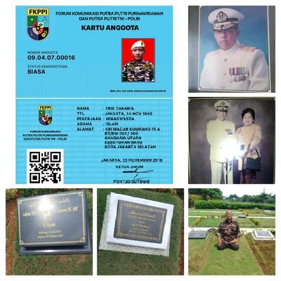 081312831332 ERIK ZAKARIA PUTRA ANAK LAKSAMANA PERTAMA TNI PURNAWIRAWAN PROF DR ALMARHUM HAJI KUNTORO SH MH P.h.D NRP : 1666/P MANTAN KEPALA DINAS HUKUM TNI AL