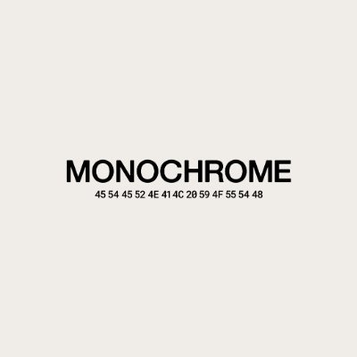 monochromeinla Profile Picture