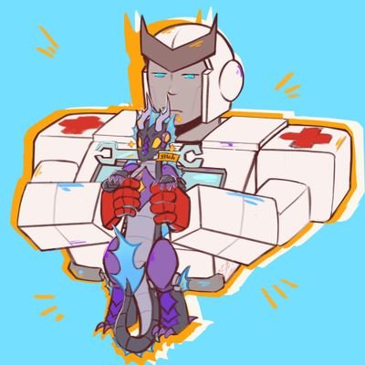 '93, I'm very normal about transformers, 18+ sometimes but very often 💞

pfp by @/lulu_draw