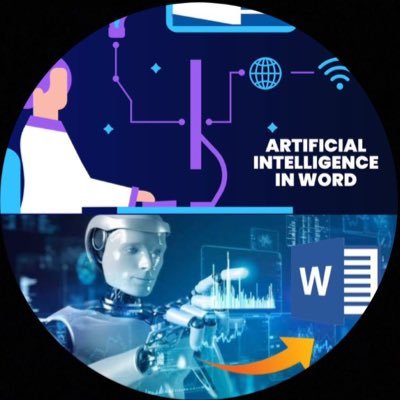 نحن مجموعة طالبات من كلية الصحافه والإعلام الرقمي نقدم حملة (الذكاء الاصطناعي في برنامج الوورد)