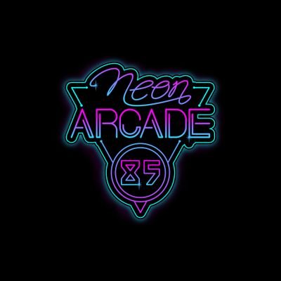 NeonArcade85's profile picture. Synthwave songs to fall in love to, new music 1st every month