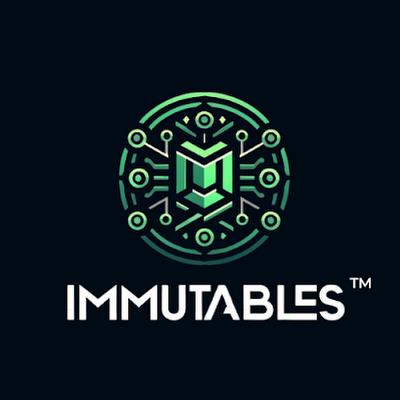 https://t.co/AUW9E7OqbH
Immutables™ technology
Scalable blockchain technology digital asset protocol. Reach out for services.
immutablesplatform@gmail.com