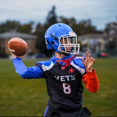 8th grader Niagara Wheatfield. Quarterback for Buffalo vets, UAS Blaze and NW high school