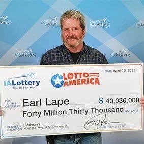 Powerball lottery winner of $40M who's putting some funds in donations to help the people with their CC debt, phone bills, house rent and hospital bills.