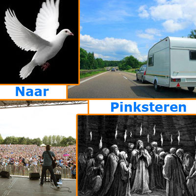 Als je geïnteresseerd bent in allerlei zaken en informatie over Pinksteren. Zie ook: @NaarKerst @NaarPasen en @NaarHemelvaart