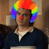 TheSTClown's profile picture. 🔞-20s-He/Him- Wayne Munson fan, Steddie lover and overall clown- AO3 @ TheLastClown - Tumblr @ strangerthingsclown - Private (mutuals) @secretclowny