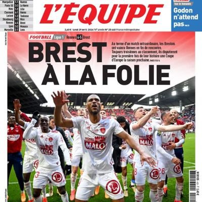 Supporter Sb29 et fière de l'être
Stade Brestois coupe d'Europe