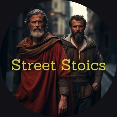 Official account for Street Stoics the Podcast. Hosted by @stoicbrice and @thestoicpadawan

👇Podcast Link below