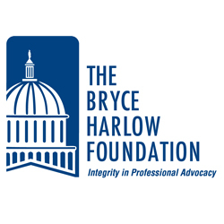 The Bryce Harlow Foundation works to enhance the quality of professional government advocacy and promote its role in developing sound public policy.