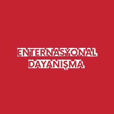 Enternasyonal Dayanışma topluluğunun resmi X hesabıdır.