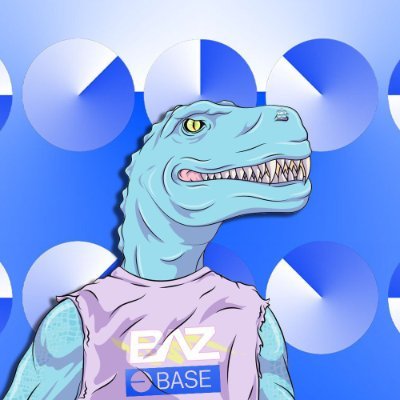 Meet the one and only CoinBase Dino on Base - $BAZ, a memecoin that's was inspired by the once great community that is the face of coinbase own personal wallet!