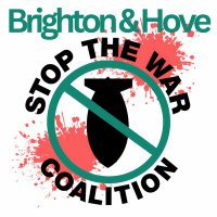 Brighton and Hove Stop the War(@BrightonStopWar) 's Twitter Profile Photo