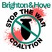 Brighton and Hove Stop the War (@BrightonStopWar) Twitter profile photo