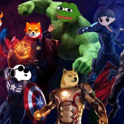 WE ARE THE AVENGERS OF THE MEMECOINS