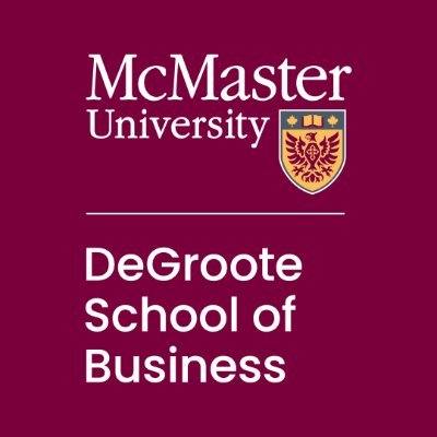 Official account of the DeGroote School of Business at McMaster University.