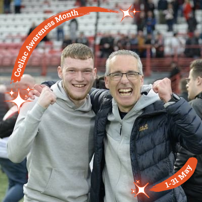 Airdrie FC and Bayer Leverkusen. Living gluten free...not through choice @Coeliac_UK member.