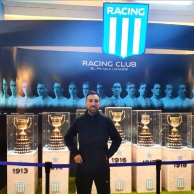 Director de @Racingmaniacos. Licenciado en ciencias de la comunicación. Aficionado del freestyle. Partner: @bplay_ar.