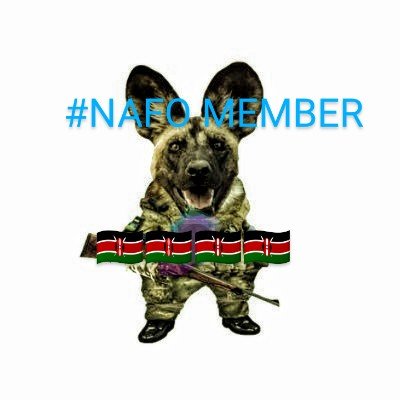#NAFO member! #Africa NAFO representative volunteering for #Ukrainian defenders #StandWithKyiv Latest update on #Ukraine Kick #Rushits out of #Ukraine