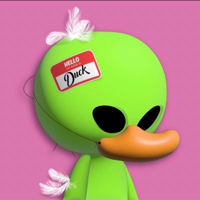 Real life duck 🦆
 Digital Duck artist
 Creator of Chroniccardz & Ducky from the Block
Link below to my other stuff #nftduck #gotmelk