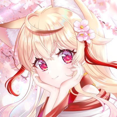 狐桜こはく🦊🌸きつね巫女見習いVtuberさんのプロフィール画像