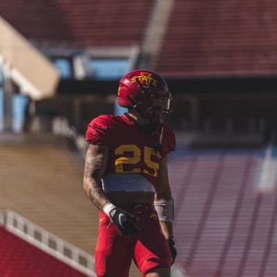 RB @CycloneFB, 6A record 518 rushing yds in a game, Believer in Christ