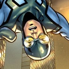 I'm a curious, handsome bug. I'm the Blue Beetle! #BlueBeetle #DCRP #JusticeLeague #BirdsOfPrey