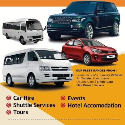 ✍️Premium Mobility delivers top-notch car hire and accommodation services. Our fleet is ready to roll, and our rooms are ready to relax. Serving in Zimbabwe. Ca