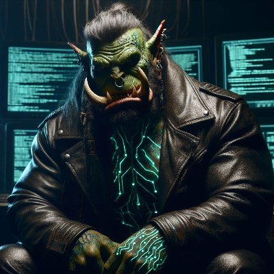 Ork by day, hacker by night.