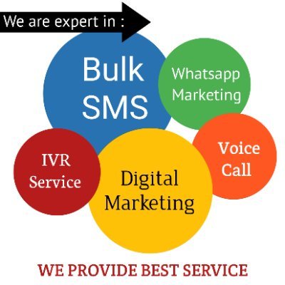 BULK SMS
RCS SMS
VOICE CALL
SIM BASE SMS
IVR / Toll Free
SMPP CONNECTIVITY
Political Campaign
School ERP Software with Mobile Apps
9255522544
https://t.co/h1XYWXqOi1